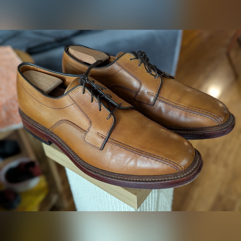 Allen Edmonds Hillcrest 9.5D | Classic Cap-Toe Balmoral | USA Made